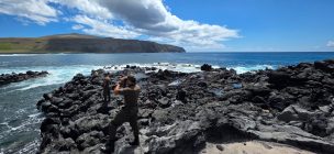 Carabineros continúa despliegue por búsqueda de hombre extraviado en Rapa Nui hace siete días