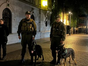 Carabineros detiene a 17 personas tras operativo nocturno en barrios bohemios de la RM