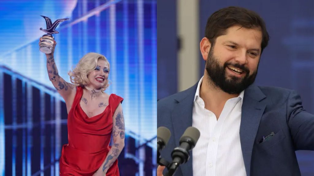 Presidente Gabriel Boric reacciona a Gaviota de Platino de Mon Laferte: “Gigante Mon”