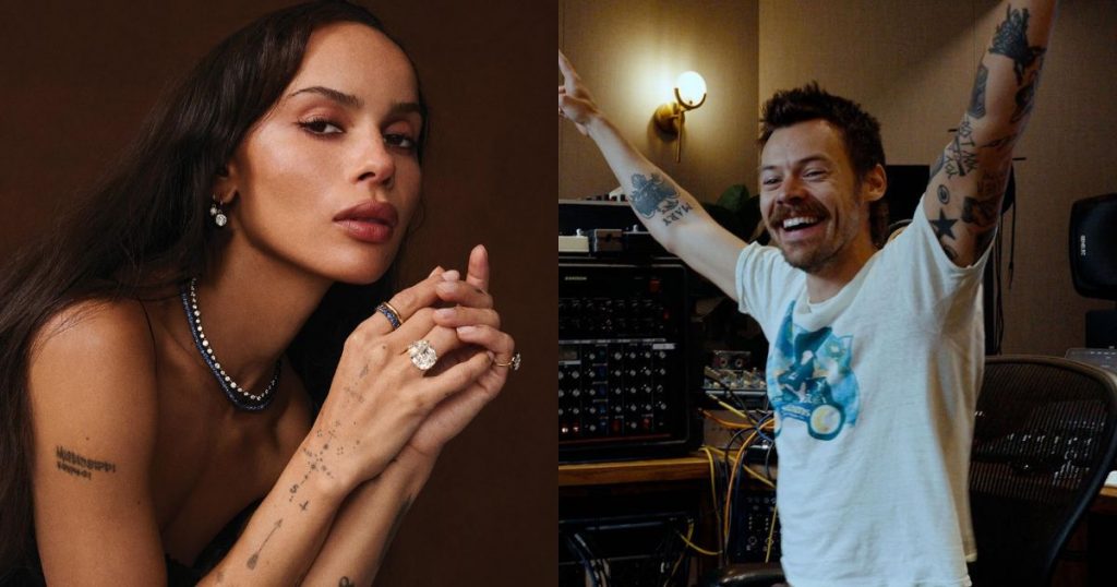 Fuertes rumores: aseguran que Harry Styles y Zoë Kravitz habrían dado el gran paso