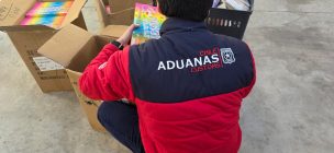 Aduanas incauta más de 4 mil productos falsos en malls chinos del sur