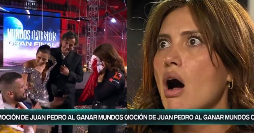 Tras ganar Mundos Opuestos: Juan Pedro sorprende a Karen Paola con romántica propuesta en vivo