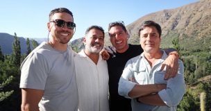 “Socios de la parrilla a domicilio” debuta con el clan Astorga: Pangal y Pedro se sinceran sobre amor y paternidad