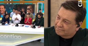 Julio César Rodríguez se quiebra en su despedida de CHV junto a su equipo