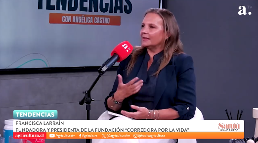 Francisca Larraín emocionó al hablar de cáncer y del apoyo a mujeres tras el tratamiento