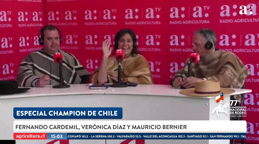 Fernando Cardemil destaca al Champion de Chile: 