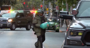 Artefacto sospechoso en la Biblioteca Nacional provoca amplio operativo del GOPE en Santiago