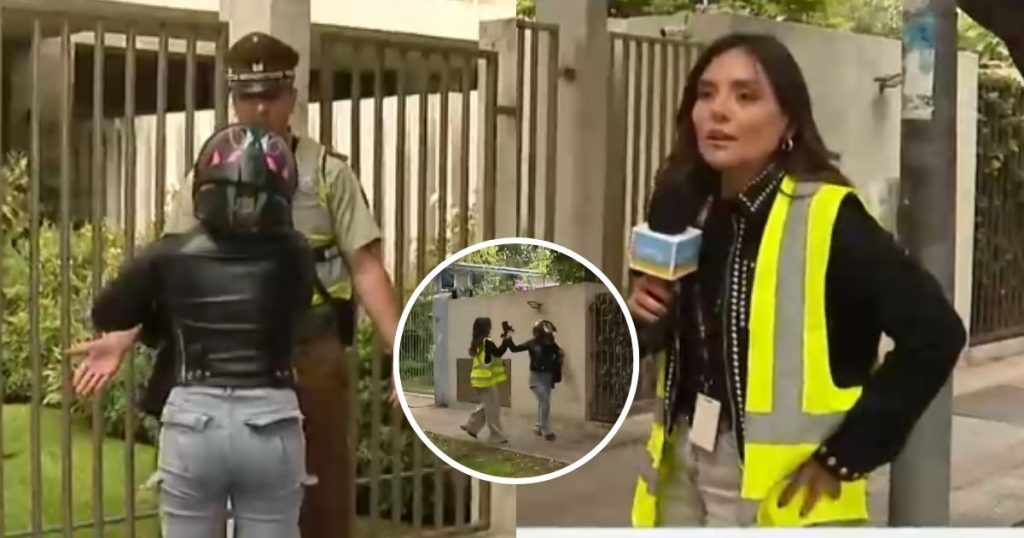 Periodista de CHV sufrió agresión mientras cubría fiscalización: 