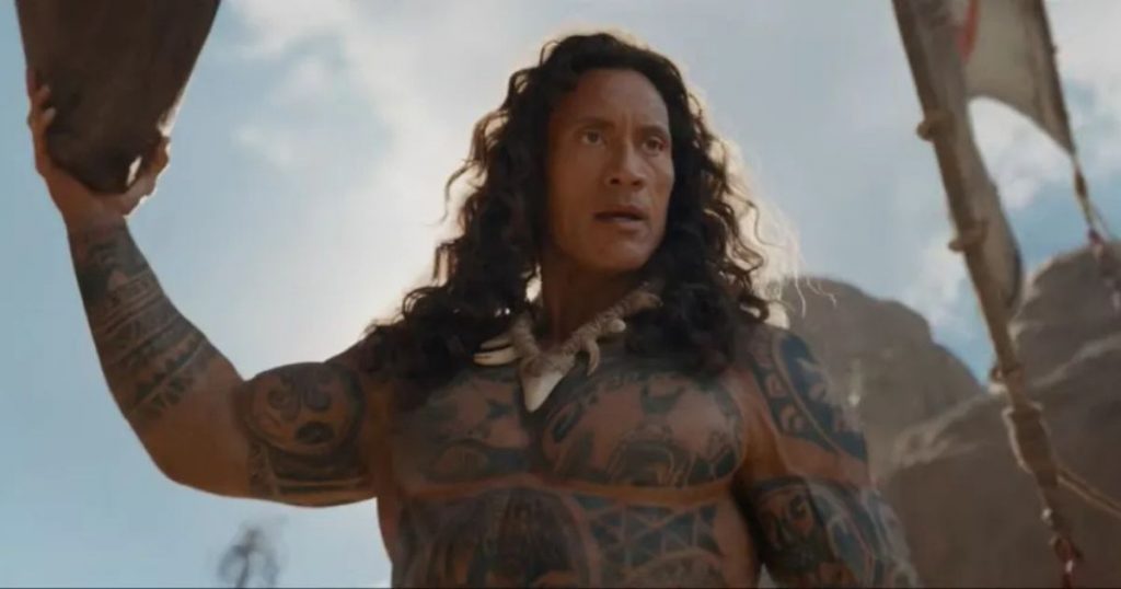 Lanzan tráiler del live-action de Moana: así luce Dwayne Johnson como Maui