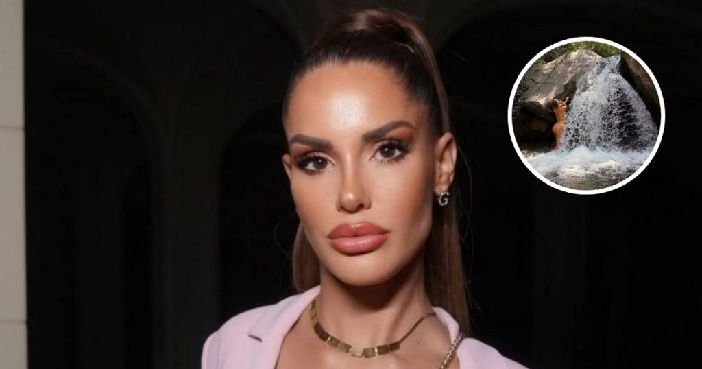 Gala Caldirola recibe críticas por baño en zona prohibida: ella respondió