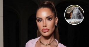 Gala Caldirola recibe críticas por baño en zona prohibida: ella respondió