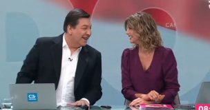 Maca Pizarro lanza irónica broma a JC Rodríguez en medio del cambio de mando: “Se siente identificado…”