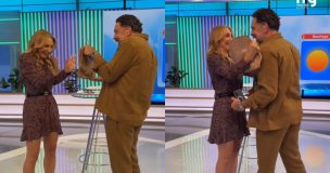 De vuelta en “Mucho Gusto”: José Antonio Neme sorprende a Karen Doggenweiler con inesperado regalo