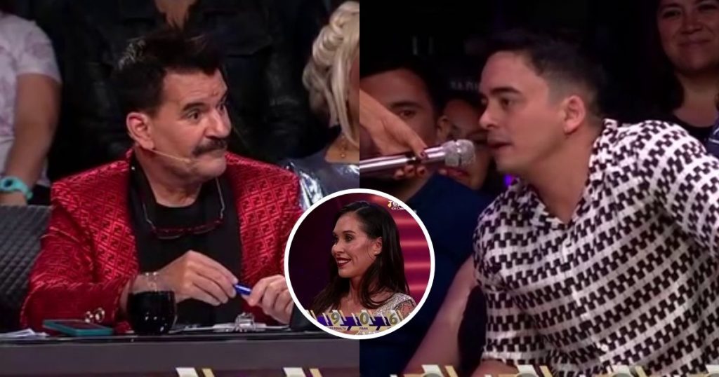 Lo echaron al agua en vivo: revelan vínculo entre Vasco Moulian y pareja de Vale Roth