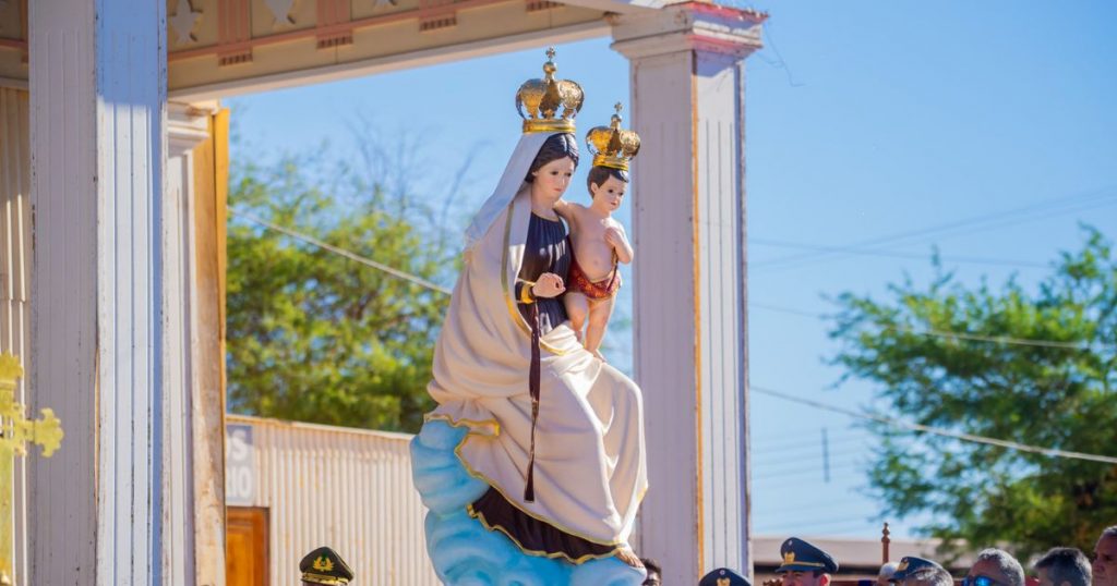 Un siglo de espera: La Virgen del Carmen de La Tirana resplandece tras su restauración