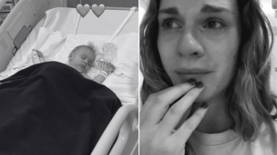 Tanza Varela actualiza estado de su pequeña hija tras ser internada por grave picadura 