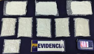 Detienen a imputado en Complejo Fronterizo Chacalluta con casi 2 kilos de ketamina