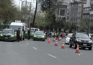 Accidente en Macul provoca restricción de pistas