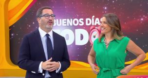 ¿Entrevista al Presidente? Eduardo Fuentes llegó con corbata al matinal y dio pistas de 'reunión muy importante'