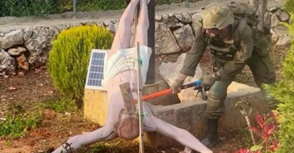 Comunidad Palestina de Chile condena profanación de imagen de Jesucristo por soldado israelí: 