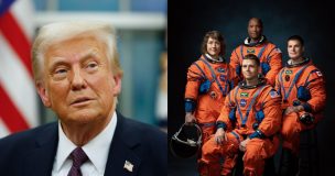 Donald Trump se comunica con tripulación de Artemis II y los felicita: “Hoy han hecho historia”