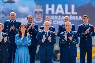 Presidente Kast encabeza ceremonia inaugural de la Feria Internacional del Aire y del Espacio (FIDAE)