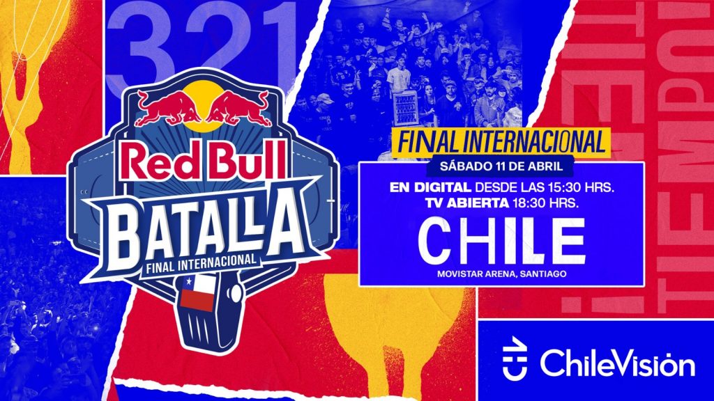 Chilevisión transmitirá este sábado la Batalla Final Internacional de Red Bull en Chile