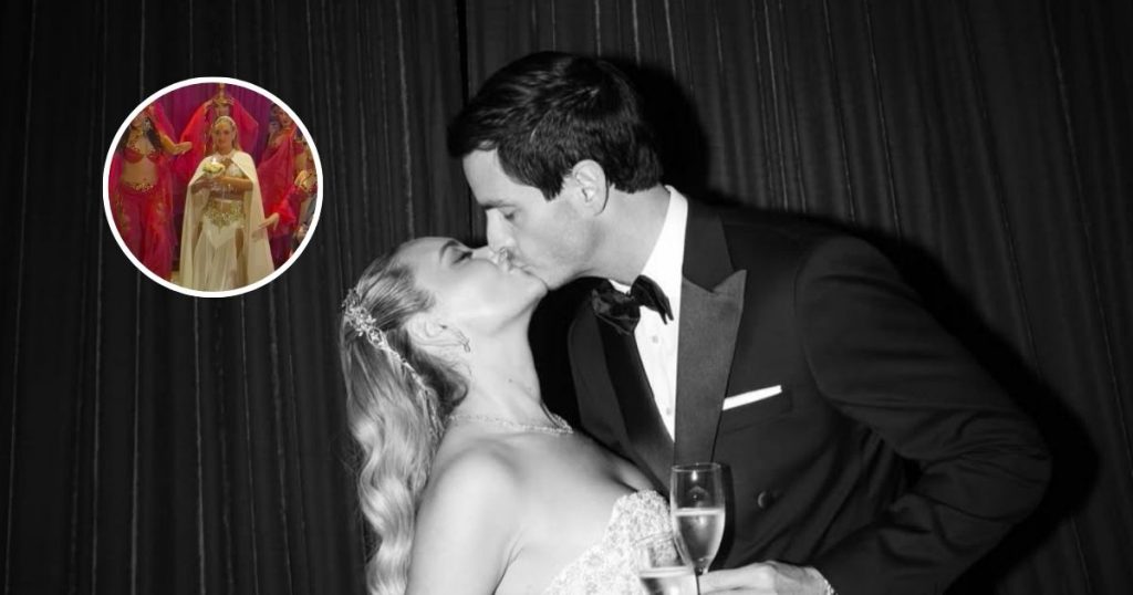 Daniela Nicolás se casó con su pareja y sorprendió con una espectacular danza árabe