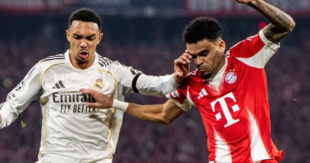 Golpe en la Champions: Bayern elimina al Real Madrid y avanza a semifinales