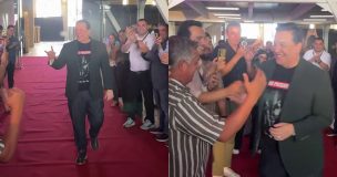 Entre alfombra roja y aplausos: la emotiva despedida de JC Rodríguez en su última salida de CHV