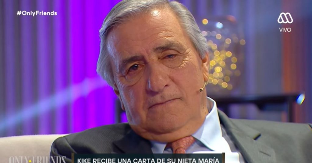 Kike Morandé se emociona hasta las lágrimas por gesto de su nieta en pantalla: “Te admiramos muchísimo”