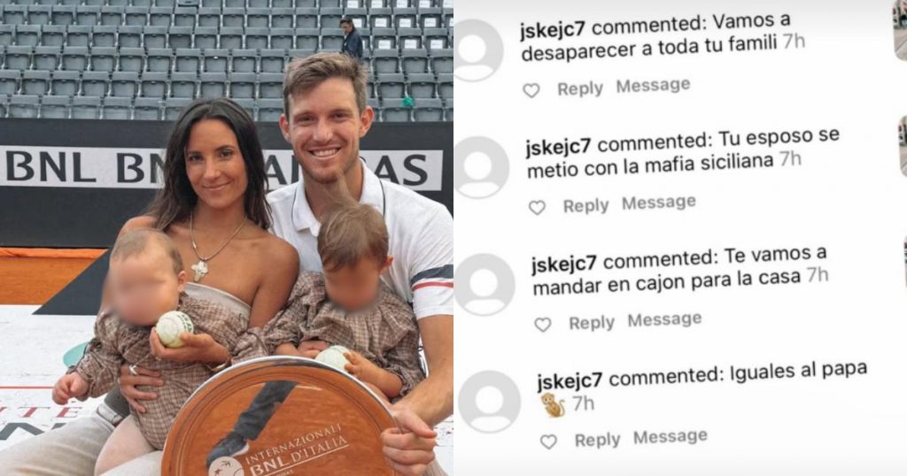 Esposa de Nicolás Jarry revela amenazas y aterradora experiencia en Roma: “Te voy a llevar a tus hijos en un cajón”
