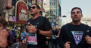 Pancho Saavedra corrió 42K en Tokio y ahora lanza 