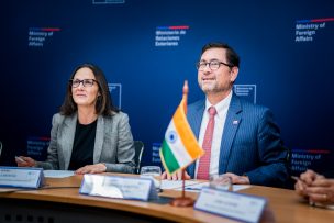 Canciller impulsa acuerdo con India para fortalecer exportaciones chilenas