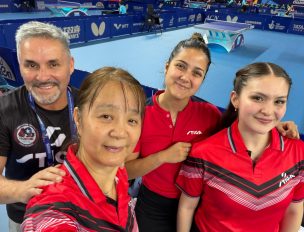Chile debuta con triunfo en Mundial de Tenis de Mesa: Tania Zeng lidera victoria