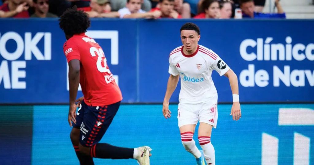 Sevilla en crisis: derrota ante Osasuna lo deja en zona de descenso con Alexis Sánchez en la banca