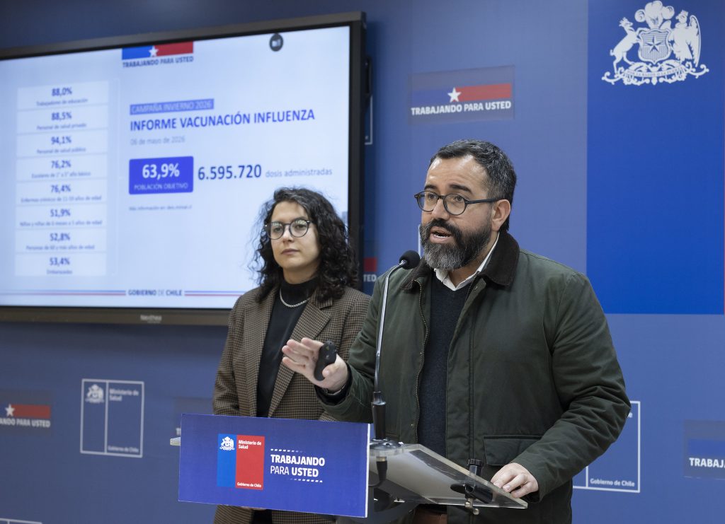 Minsal alerta por alza de virus respiratorios y baja vacunación infantil contra la Influenza