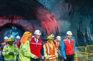 Histórico avance en Metro: Línea 7 ya alcanza un 42% de construcción