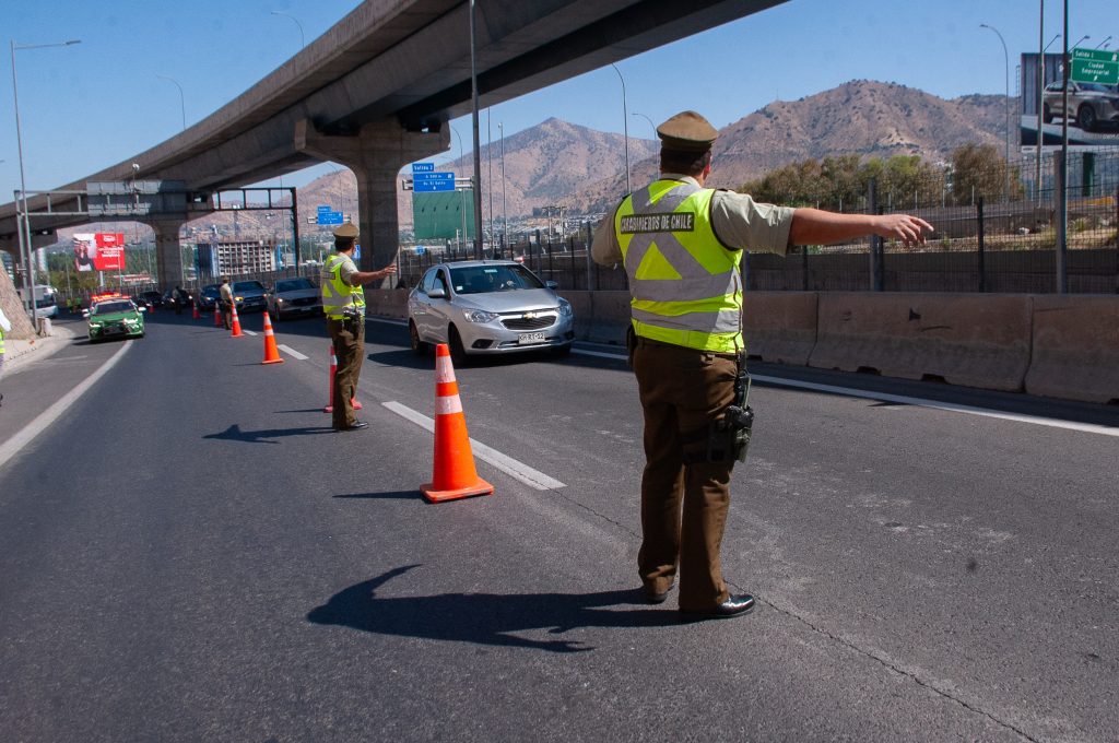 TransporteInforma reporta colisión múltiple en Renca: llaman a conducir con precaución