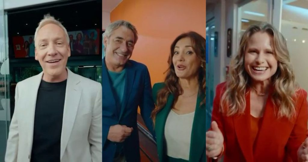 Desde Martín Cárcamo hasta  Soledad Onetto: los rostros del 13 recibieron a Betty en especial spot