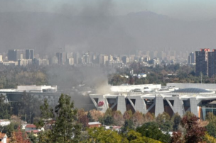 Incendio en restaurante obliga a evacuar Mall Plaza Los Dominicos en Las Condes