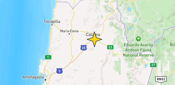 VIDEO | Así se vivió el fuerte sismo de 6,9 en Calama que se sintió hasta en Perú