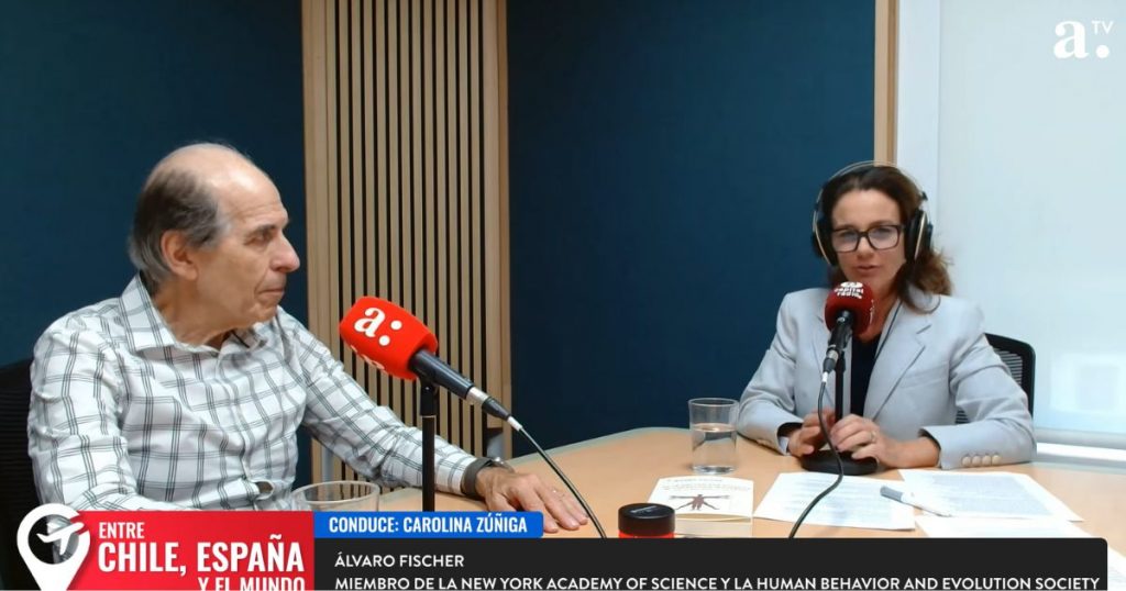 Álvaro Fischer presenta su nuevo libro advierte sobre los desafíos de la IA y las autocracias