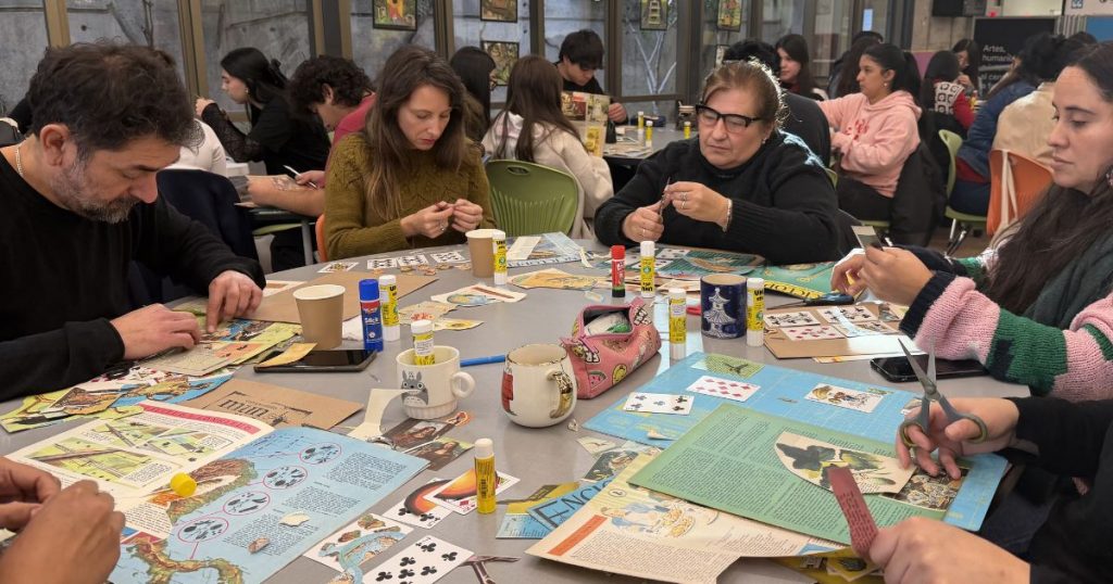 Mundial de Collage llega a su gran final en la Universidad Finis Terrae con invitados internacionales