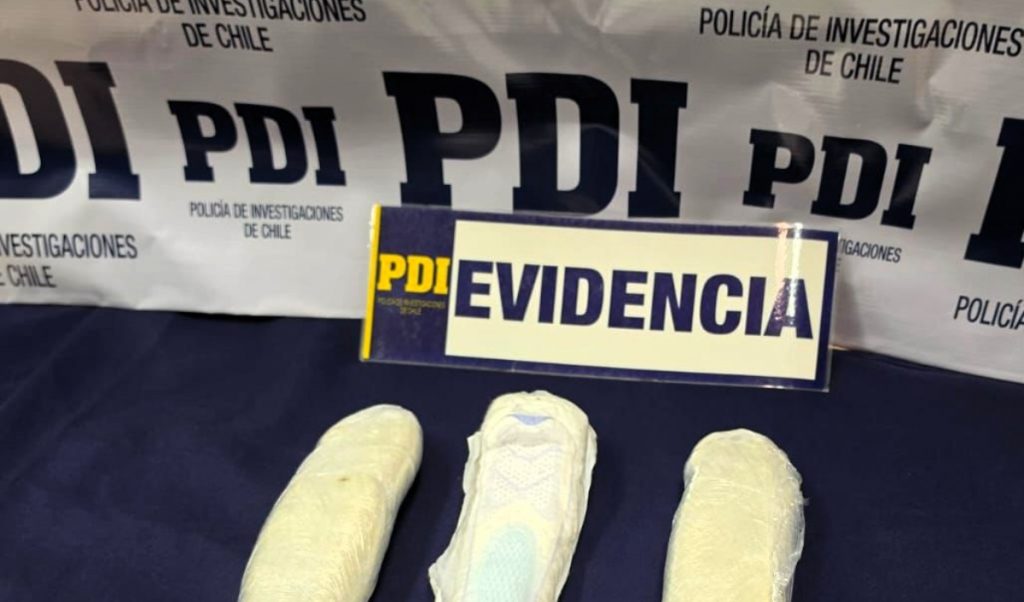 Intentaban viajar de Arica a Santiago con ketamina: PDI incautó droga avaluada en $193 millones