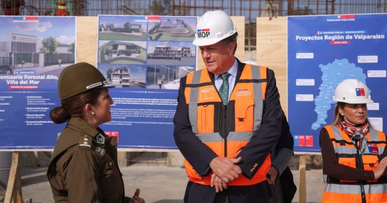 Subsecretario de Obras Públicas supervisa avances de futura Tenencia de Carabineros de Playa Ancha