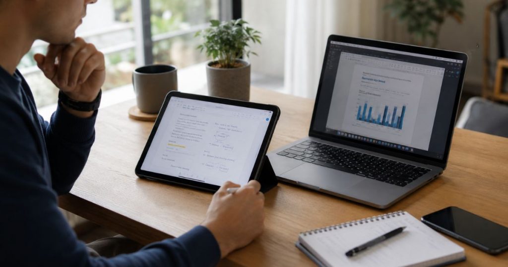 ¿Computador o tablet? Las claves para elegir según estudio, trabajo y movilidad