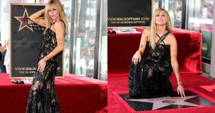 Miley Cyrus recibe su estrella en el Paseo de la Fama y emociona con potente discurso