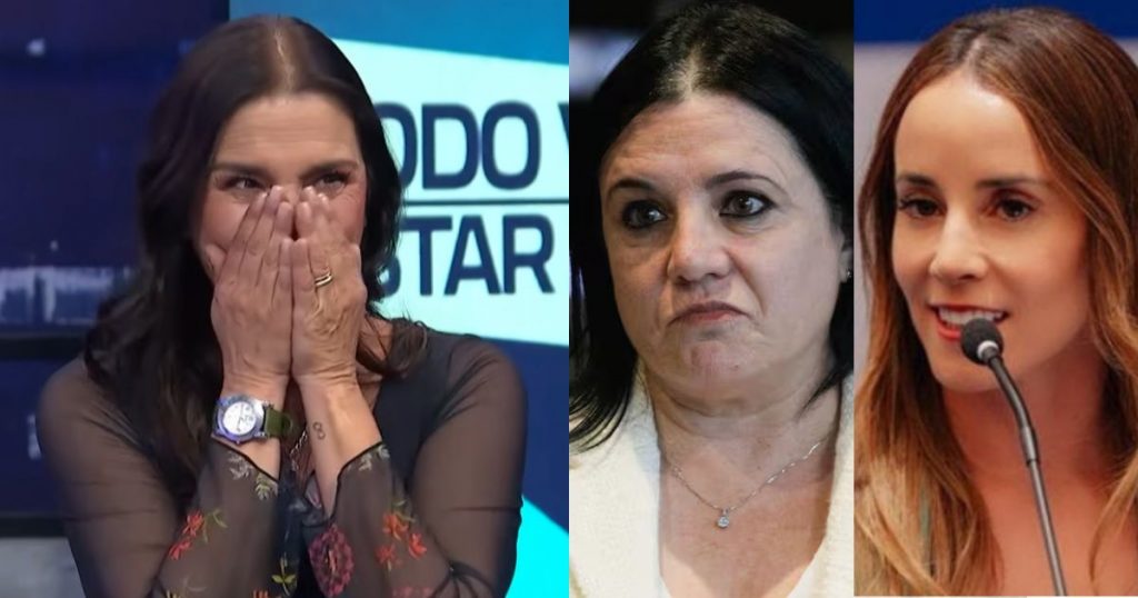 Actriz Katty Kowaleczko generó reacciones con imitación a ministra Steinert e 'indirecta' a ministra Sedini