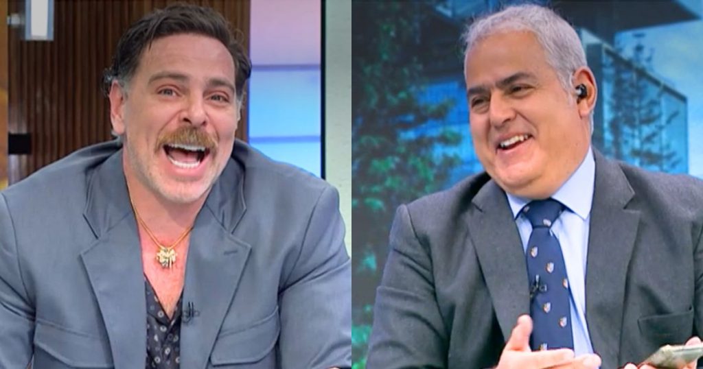 “¡Usted la deja boteando!”: Neme y Sabas Chahuán desatan risas con inesperado cruce en vivo